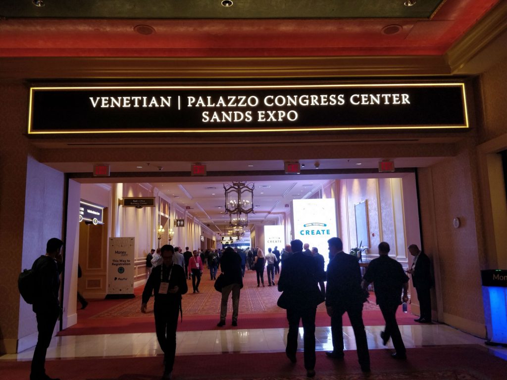 There was no want of visitors at The Venetian during Money 20/20 US.