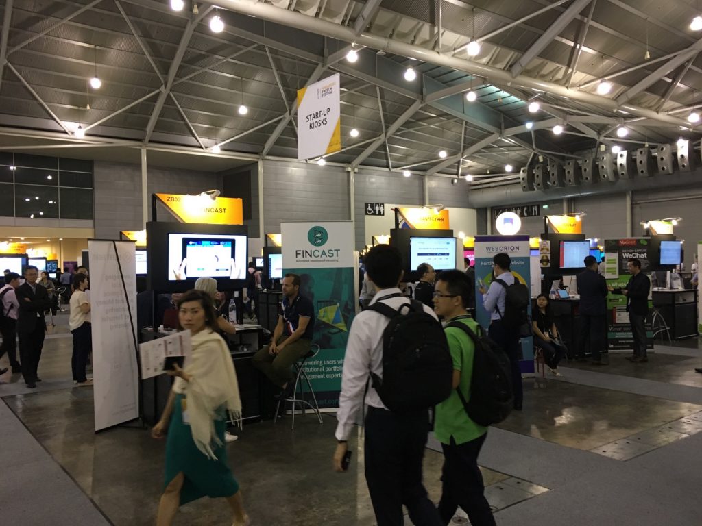 Small booths, big ideas — the Singapore Fintech Festival did not sideline its startups.