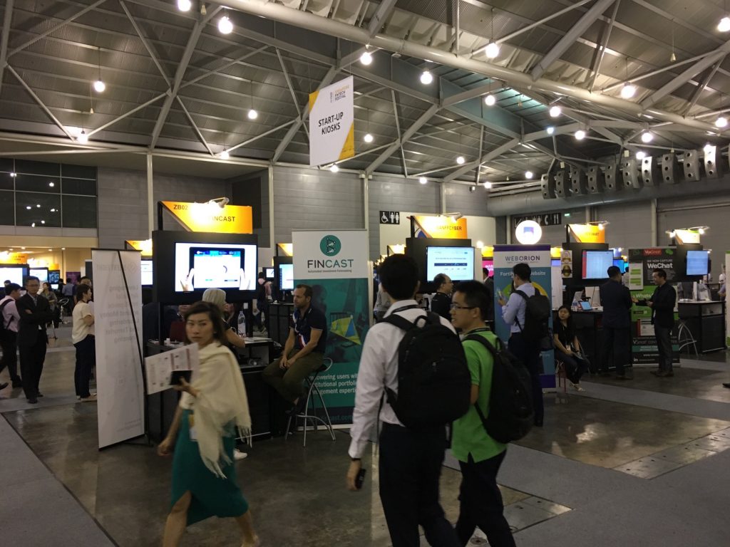 Small booths, big ideas — the Singapore Fintech Festival did not sideline its startups.