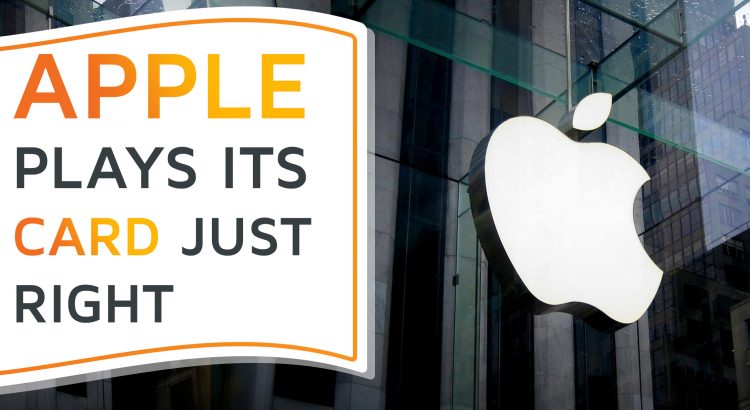 A picture of an app store, displaying the apple logo, symbolizing Apple's new credit card solution Apple Card
