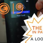 A point-of-sale for credit cards symbolizing the developments in the digital payment industry of 2019