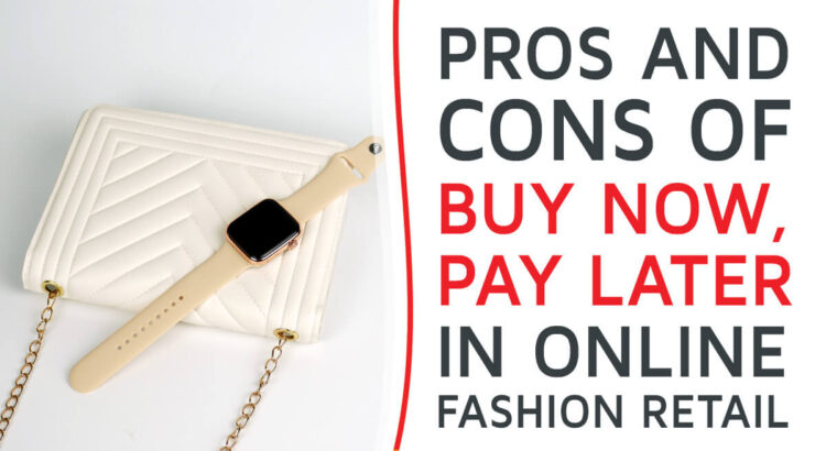 A high-fashion purse and a smart watch, standing for buy now, pay later in the fashion industry