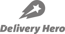 Delivery Hero The logo of Delivery Hero.